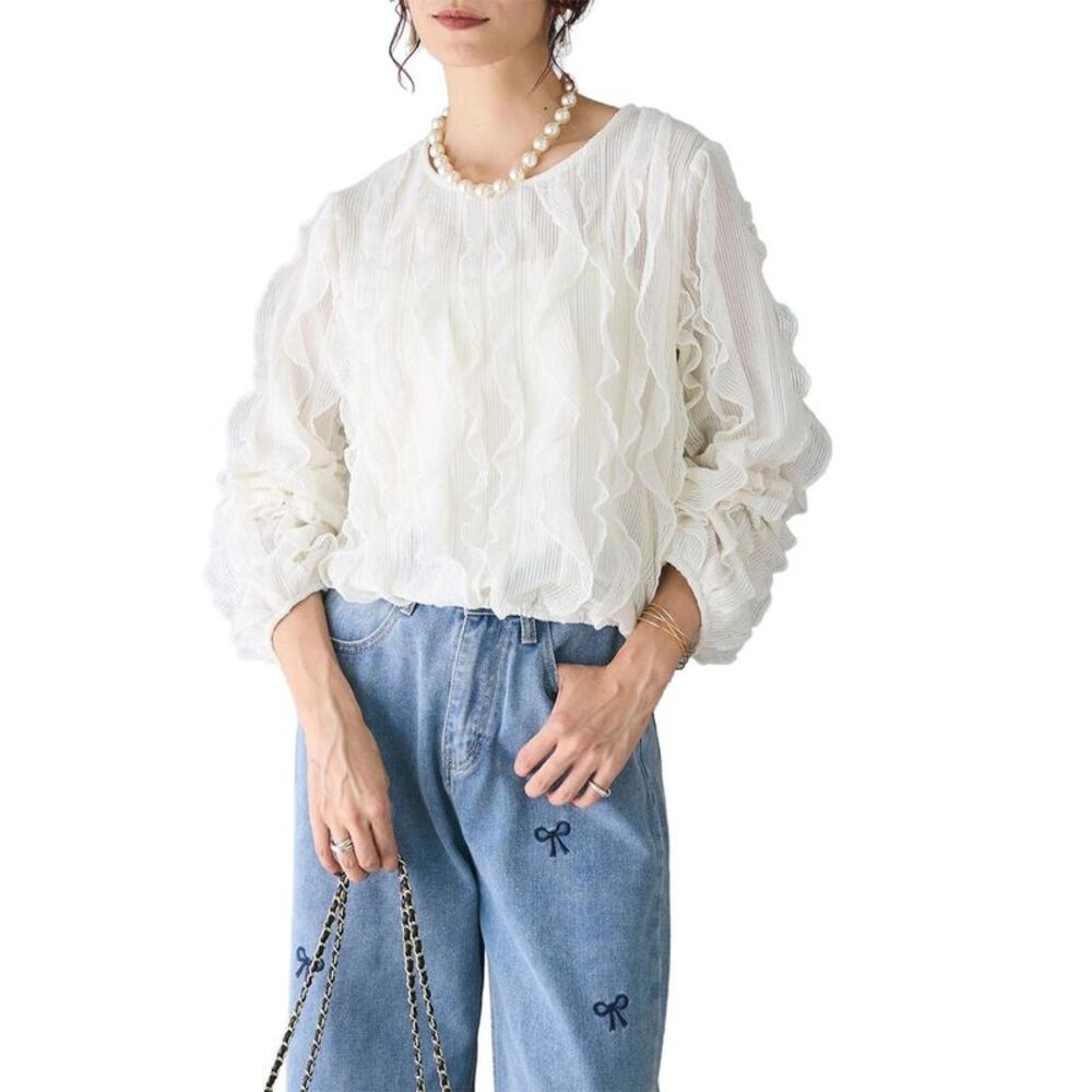 Olivia Taylor Womens  Blouse